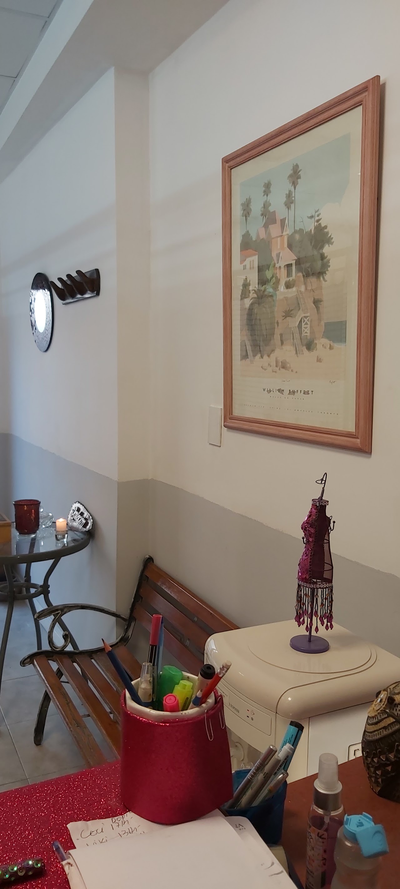 Recepción y sala de espera de Luisa Depilación